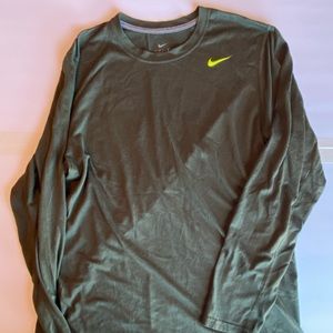 Nike Dry Fit long sleeve tee shirt.